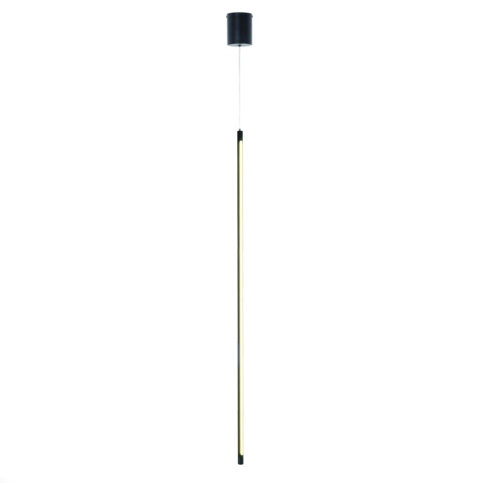 ΦΩΤΙΣΤΙΚΟ ΚΡΕΜΑΣΤΟ Φ1.8x105Ycm DIMMABLE ΑΛΟΥΜΙΝΙΟ ΜΑΥΡΟ ΜΑΤ ZM16LEDP100BK