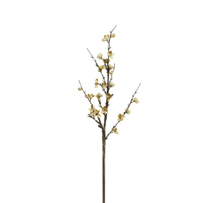 WINTERSWEET ΚΛΑΔΙ ΤΕΧΝΗΤΟ ΥΦΑΣΜΑ PVC ΚΙΤΡΙΝΟ ΜΠΕΖ ΠΡΑΣΙΝΟ 79