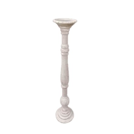 SIKINOS ΚΗΡΟΠΗΓΙΟ 20x20x99 MDF WHITE WASHED