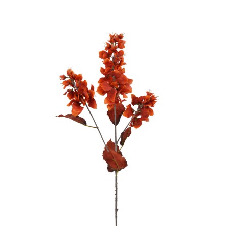 BOUGAINVILLEA ΛΟΥΛΟΥΔΙ ΤΕΧΝΗΤΟ 105 POLYESTER ΚΟΚΚΙΝΟ ΠΟΡΤΟΚΑΛΙ