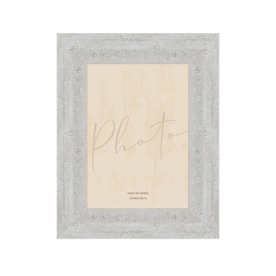 LITHOS ΚΟΡΝΙΖΑ 18.6x1.5x23.7 POLYRESIN ΛΕΥΚΟ BEIGE ΓΥΑΛΙ