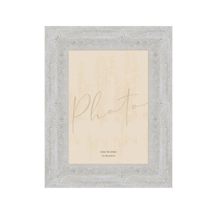LITHOS ΚΟΡΝΙΖΑ 18.6x1.5x23.7 POLYRESIN ΛΕΥΚΟ BEIGE ΓΥΑΛΙ