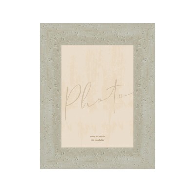 LITHOS ΚΟΡΝΙΖΑ 18.6x1.5x23.7 POLYRESIN BEIGE ΓΥΑΛΙ