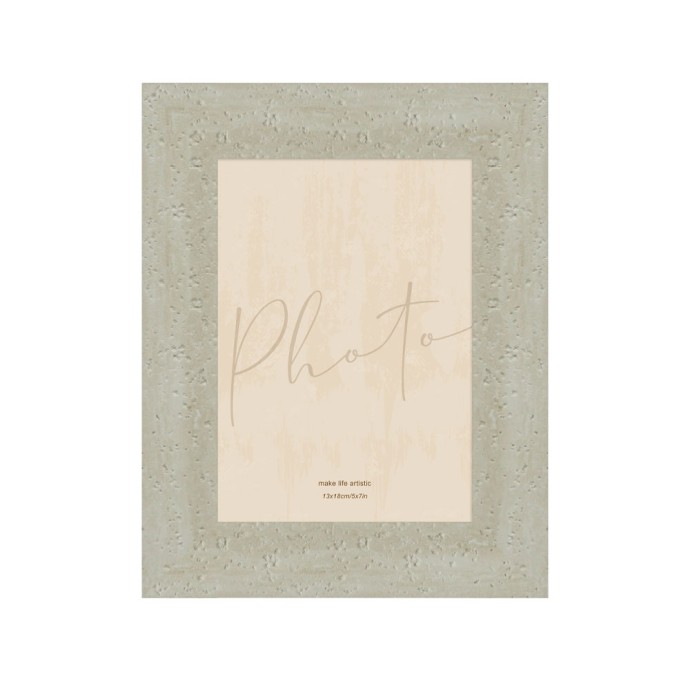 LITHOS ΚΟΡΝΙΖΑ 18.6x1.5x23.7 POLYRESIN BEIGE ΓΥΑΛΙ
