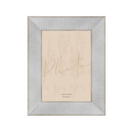 ESTRAZZO ΚΟΡΝΙΖΑ 18.6x1.4x23.7 POLYRESIN ΓΚΡΙ ΑΝΟΙΧΤΟ ΓΥΑΛΙ