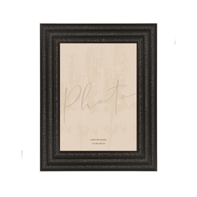 LINEA 4 ΚΟΡΝΙΖΑ 18.2x1.4x23.3 POLYRESIN ΜΑΥΡΟ ΓΥΑΛΙ