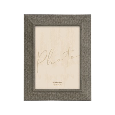 EARTH ΚΟΡΝΙΖΑ 18.2x1.4x23.3 POLYRESIN ΜΠΕΖ ΣΚΟΥΡΟ ΓΥΑΛΙ