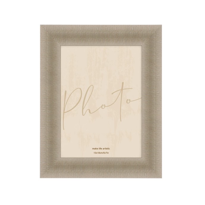 GENESIS ΚΟΡΝΙΖΑ 18.2x1.5x23.3 POLYRESIN BEIGE ΓΥΑΛΙ