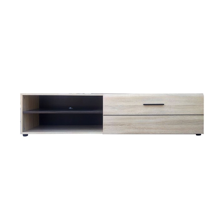 SOLO TV STAND 163x41x38cm SONOMA/WENGE