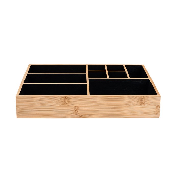 ΘΗΚΗ ΟΡΓΑΝΩΣΗΣ ΚΑΛΛΥΝΤΙΚΩΝ BAMBOO 9 ΘΕΣΕΩΝ 33x21x9cm