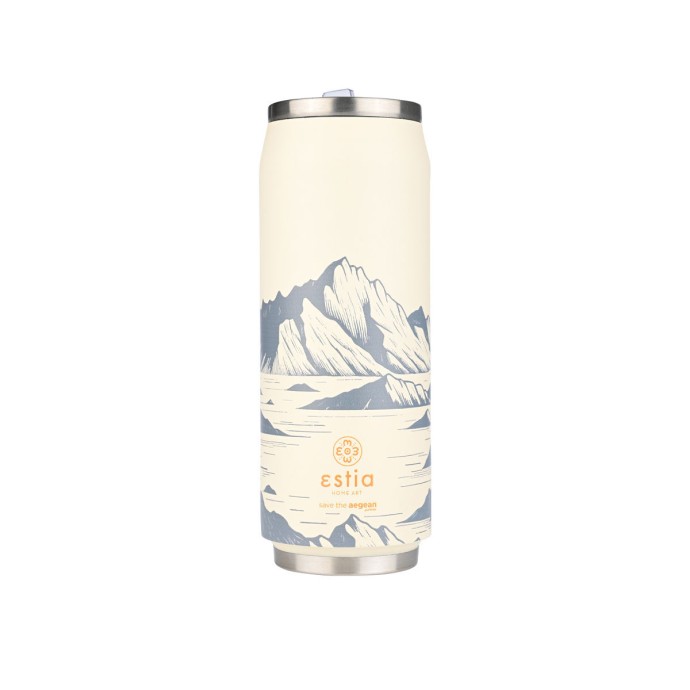 ESTIA ΘΕΡΜΟΣ TRAVEL CUP SAVE THE AEGEAN 500ml ALPINE ESSENCE