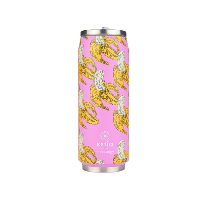 ESTIA ΘΕΡΜΟΣ TRAVEL CUP SAVE THE AEGEAN 500ml BANANA SWIRL