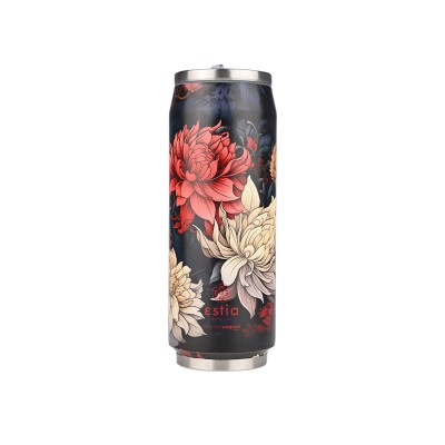 ESTIA ΘΕΡΜΟΣ TRAVEL CUP SAVE THE AEGEAN 500ml MIDNIGHT BLOSSOM