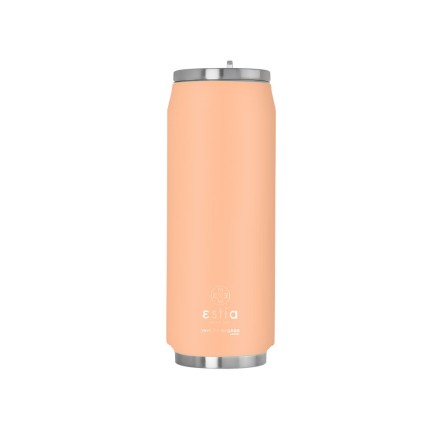 ESTIA ΘΕΡΜΟΣ TRAVEL CUP SAVE THE AEGEAN 500ml PEACH FUZZ