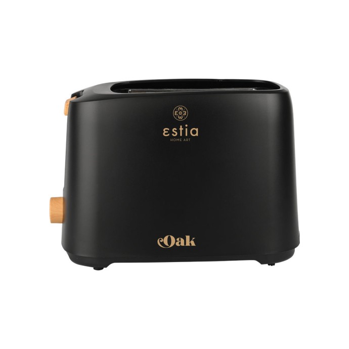 ESTIA ΦΡΥΓΑΝΙΕΡΑ OAK 2 ΘΕΣΕΩΝ 700w ΜΕ 7 ΕΠΙΠΕΔΑ ΨΗΣΙΜΑΤΟΣ ΜΑΥΡΗ