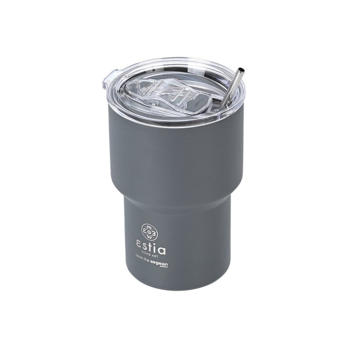 ΘΕΡΜΟΣ MUG LITE SAVE THE AEGEAN 400ml FJORD GREY