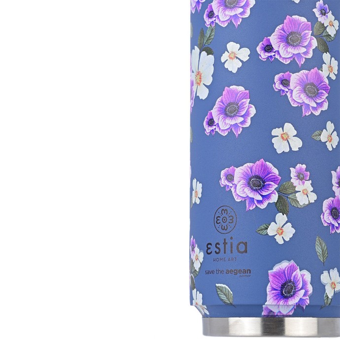 ΘΕΡΜΟΣ TRAVEL CUP SAVE THE AEGEAN 500ml GARDEN BLUE