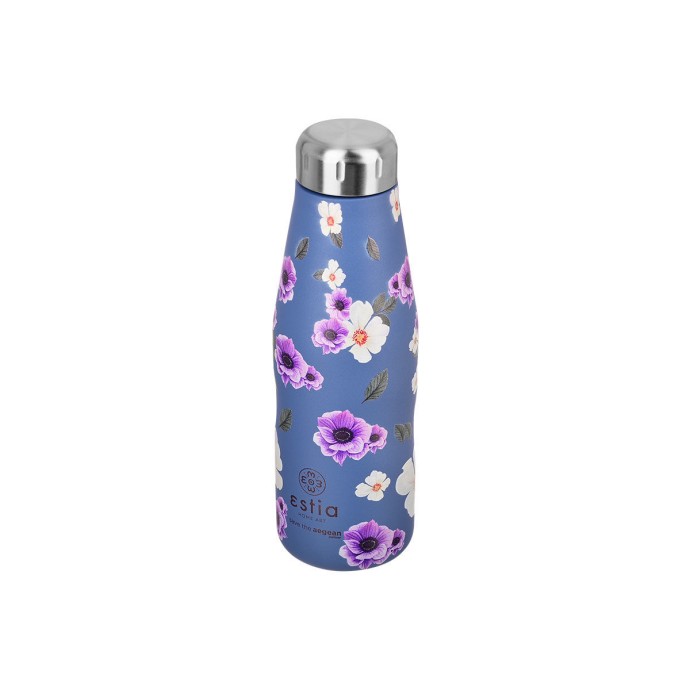 ΘΕΡΜΟΣ TRAVEL FLASK SAVE THE AEGEAN 500ml GARDEN BLUE