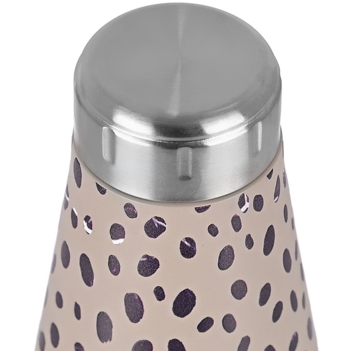 ΘΕΡΜΟΣ TRAVEL FLASK SAVE THE AEGEAN 500ml LEOPARD TAUPE