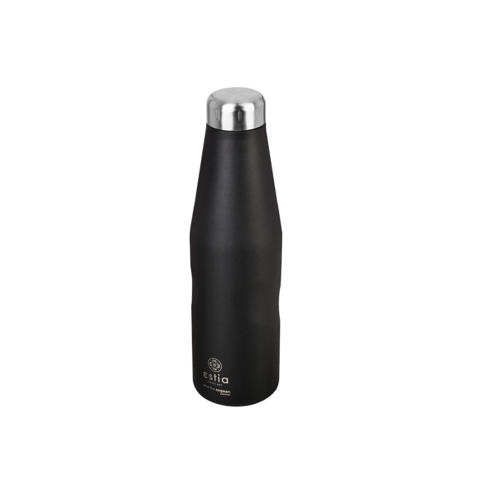 ΘΕΡΜΟΣ TRAVEL FLASK SAVE THE AEGEAN 750ml MIDNIGHT BLACK