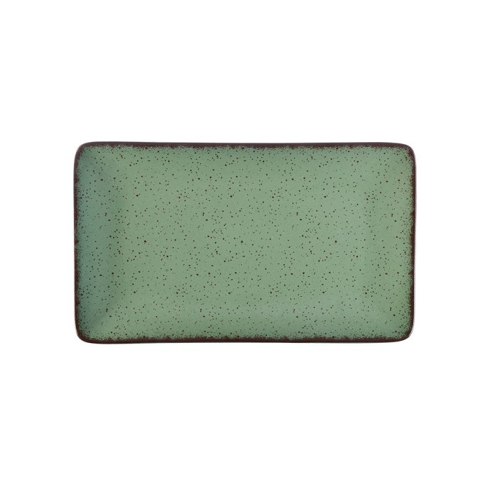 ΠΙΑΤΕΛΑ ΟΡΘΟΓΩΝΙΑTERRA GREEN ΠΟΡΣΕΛΑΝΙΝΗ 21x10.5cm