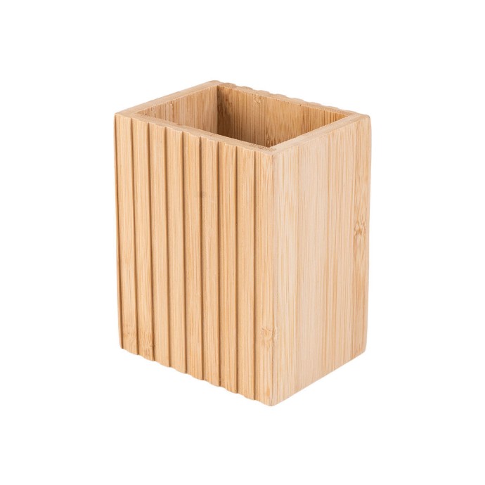 ΘΗΚΗ ΟΔΟΝΤΟΒΟΥΡΤΣΑΣ BAMBOO ESSENTIALS ΤΕΤΡΑΓΩΝΗ 8.3x6.5x10.3cm