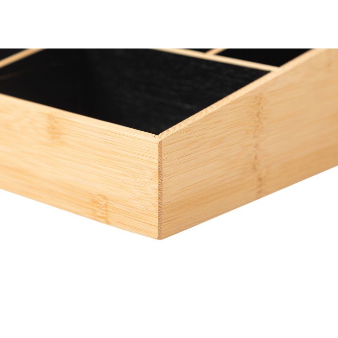 ΘΗΚΗ ΟΡΓΑΝΩΣΗΣ ΚΑΛΛΥΝΤΙΚΩΝ BAMBOO 9 ΘΕΣΕΩΝ 33x21x9cm