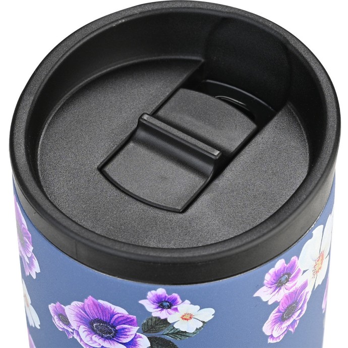 ΘΕΡΜΟΣ TRAVEL MUG SAVE THE AEGEAN 450ml GARDEN BLUE