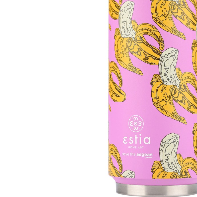 ESTIA ΘΕΡΜΟΣ TRAVEL CUP SAVE THE AEGEAN 500ml BANANA SWIRL