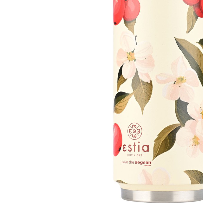 ESTIA ΘΕΡΜΟΣ TRAVEL CUP SAVE THE AEGEAN 500ml SAKURA WHISPER