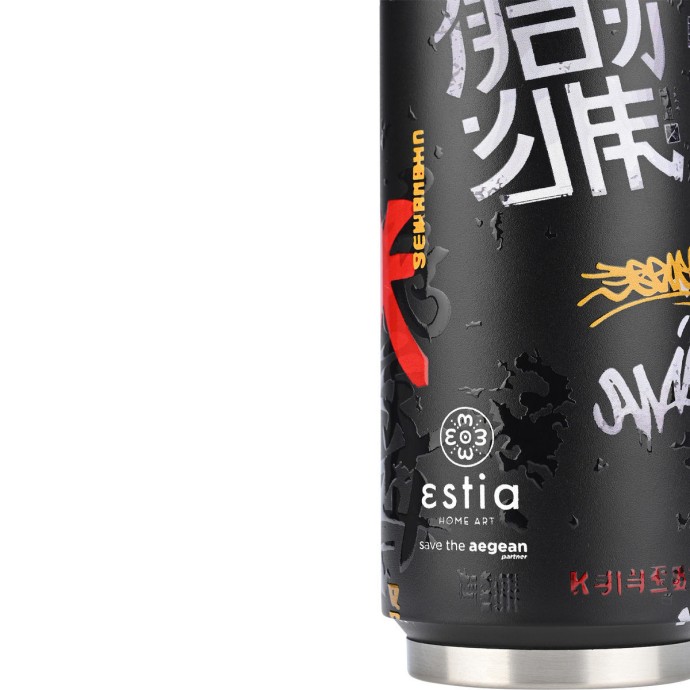 ESTIA ΘΕΡΜΟΣ TRAVEL CUP SAVE THE AEGEAN 500ml TOKYO UNDERGROUND