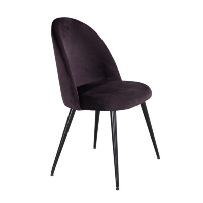ZIZEL ΚΑΡΕΚΛΑ DARK VIOLET 47x56,5xH84cm