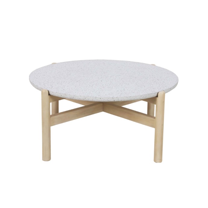 TERRAZZO COFFEE TABLE TERRAZZO D84,4xH37cm