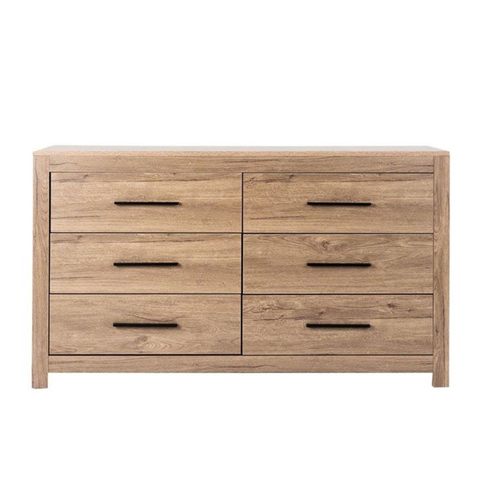 DODO ΚΟΜΟΤΑ DARK OAK 132x45xH75cm