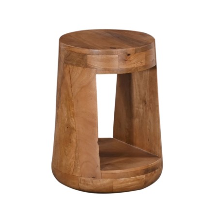 GATE SIDE TABLE 34x34xH46cm ΦΥΣΙΚΟ 