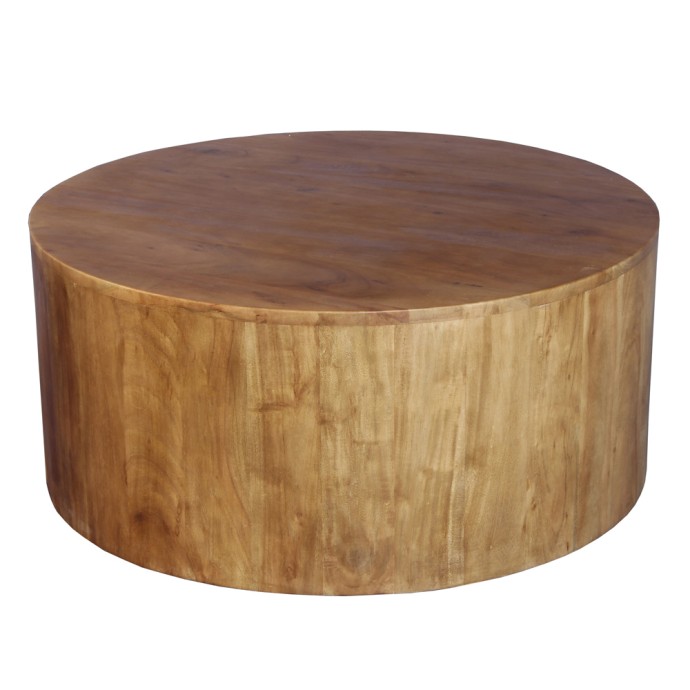 TULUM COFFEE TABLE ΦΥΣΙΚΟ 80x80xH35cm