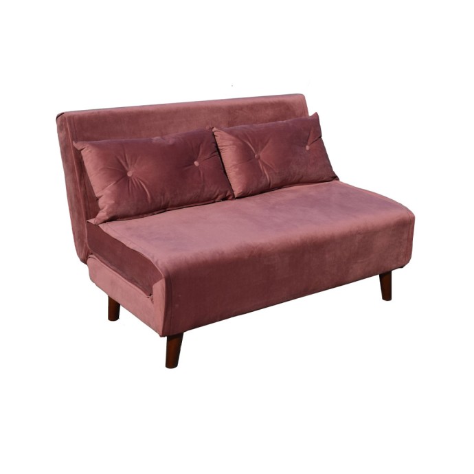 FALCON 2Θ ΚΑΝΑΠΕΣ ΚΡΕΒΑΤΙ  ΑΝΑΔΙΠΛΟΥΜΕΝΟΣ 121x90xH80cm DUSTY PINK 