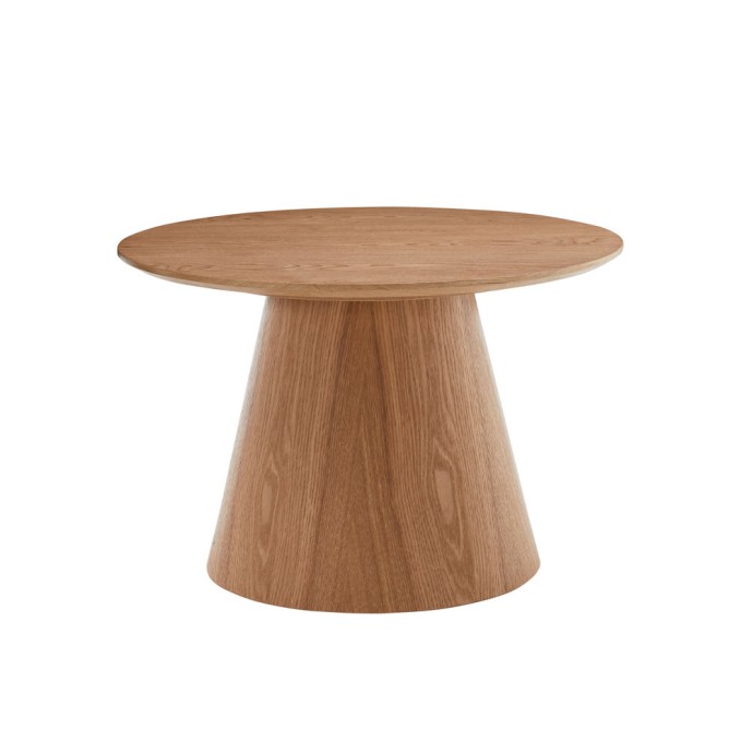 LOTUS COFFEE TABLE 60x60xH40cm ΦΥΣΙΚΟ 