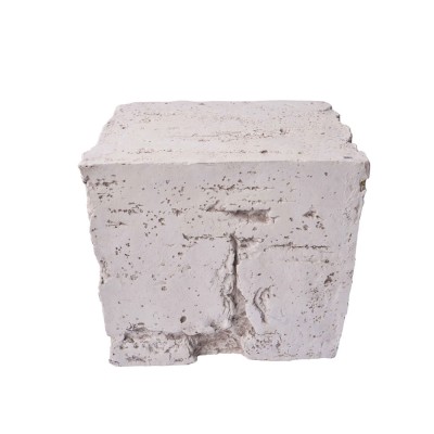 ZEUS SIDE TABLE 51x40,5xH46cm ΓΚΡΙ 