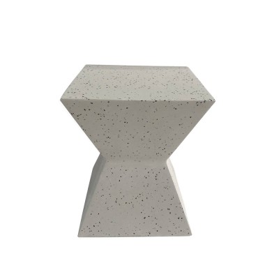 MOSAIC 5 SIDE TABLE  38x38x47 TERRAZZO