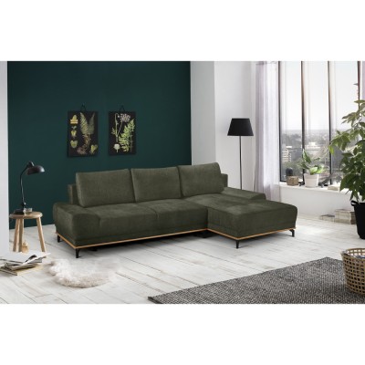 NATURA ΓΩΝΙΑΚΟΣ ΚΑΝΑΠΕΣ ΚΡΕΒΑΤΙ ΔΕΞΙΟΣ 283x164x90 ΛΑΔΙ 