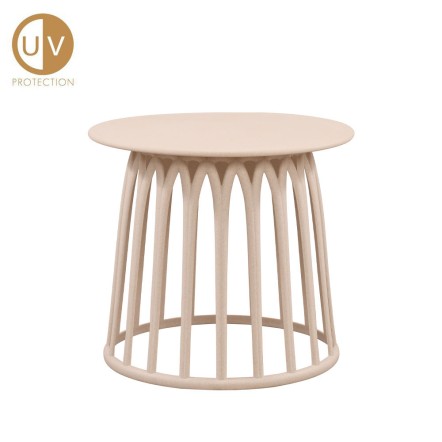 BASKET COFFEE TABLE TERRAZZO 49.5x49.5x44cm