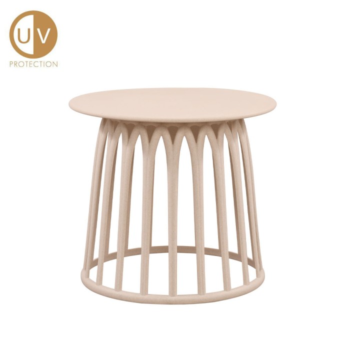BASKET COFFEE TABLE TERRAZZO 49.5x49.5x44cm