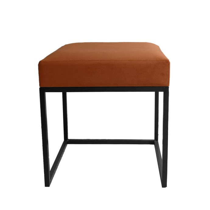 CUBIK ΣΚΑΜΠΟ TERRACOTTA 40x40x44cm