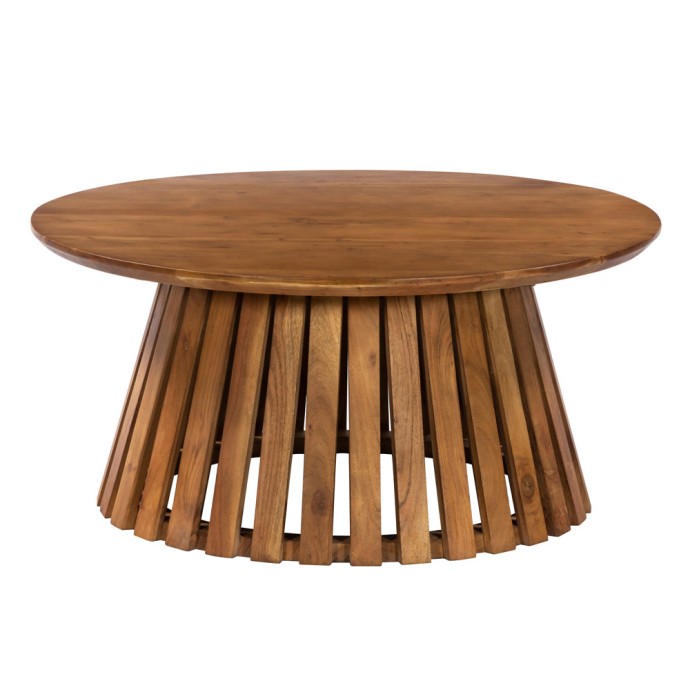 TORRE COFFEE TABLE 85x85x40 ΚΑΡΥΔΙ 