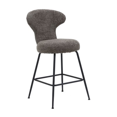 FUNGO ΣΚΑΜΠΟ BAR ΓΚΡΙ 51x55x97cm