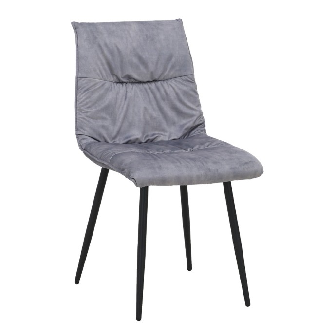 LINEA ΚΑΡΕΚΛΑ 47x55x86 ΓΚΡΙ SILVER 