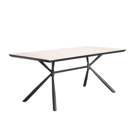 SAHARA ΤΡΑΠΕΖΙ 180x90x76 BEIGE ΜΕ ΟΨΗ ΜΑΡΜΑΡΟΥ 