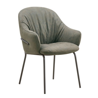 TOSCA ΚΑΡΕΚΛΑ ΠΟΛΥΘΡΟΝΑ ΚΑΦΕ 62x63x90.5cm