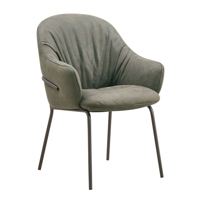 TOSCA ΚΑΡΕΚΛΑ ΠΟΛΥΘΡΟΝΑ ΚΑΦΕ 62x63x90.5cm